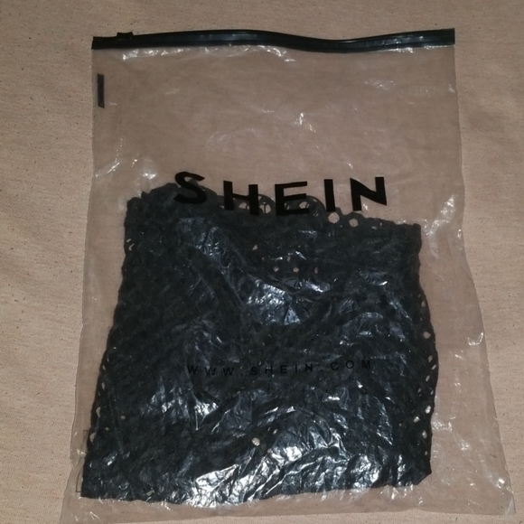 Fishnet Crop Top | Shein - Picture 4 of 5